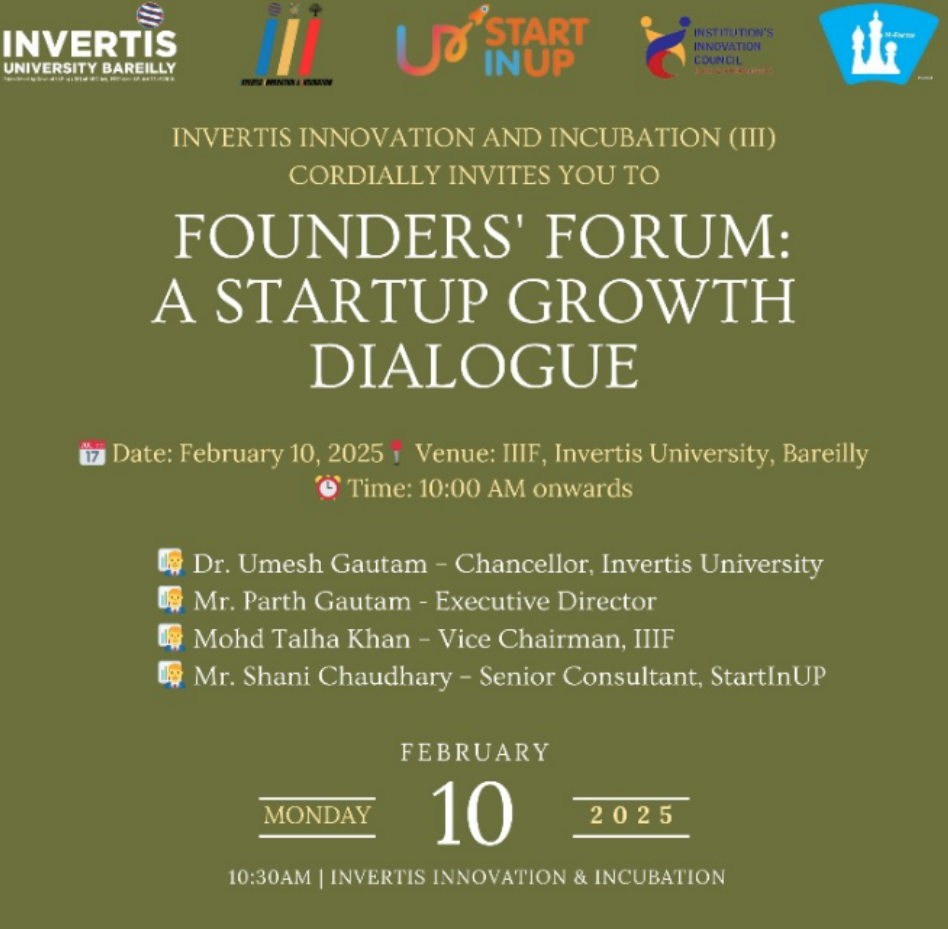 Founder's Forum Banner